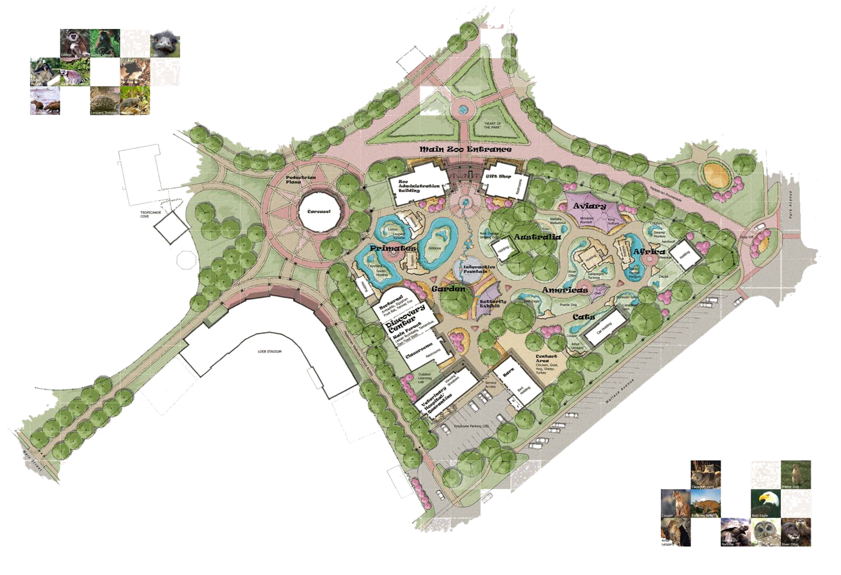 zoo map