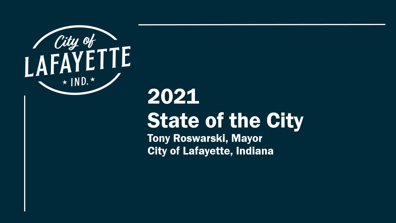 State of the City 2021 title slide