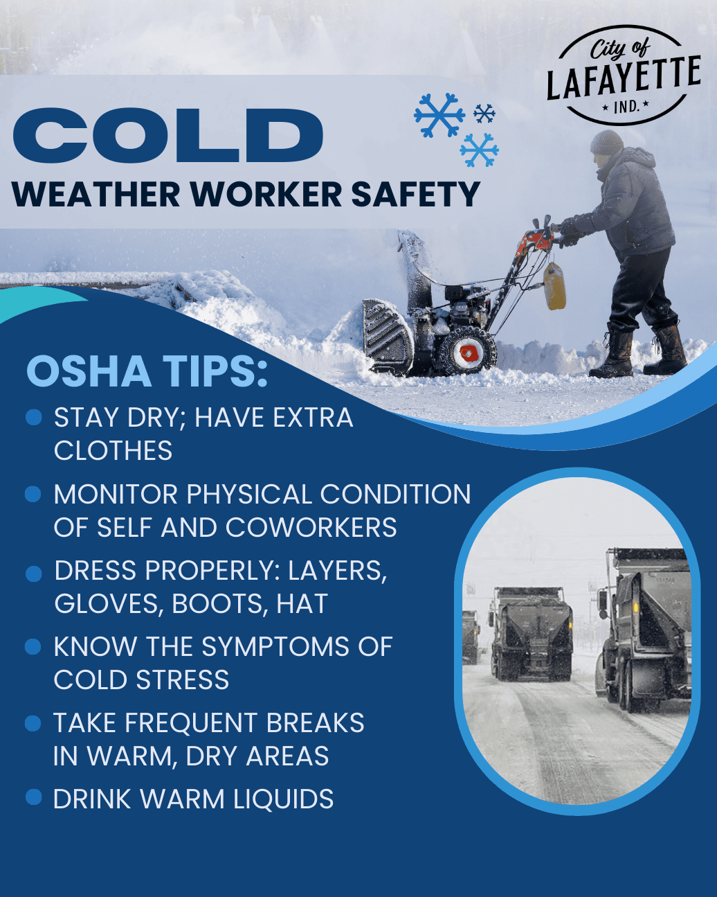 cold weather worker safety tips