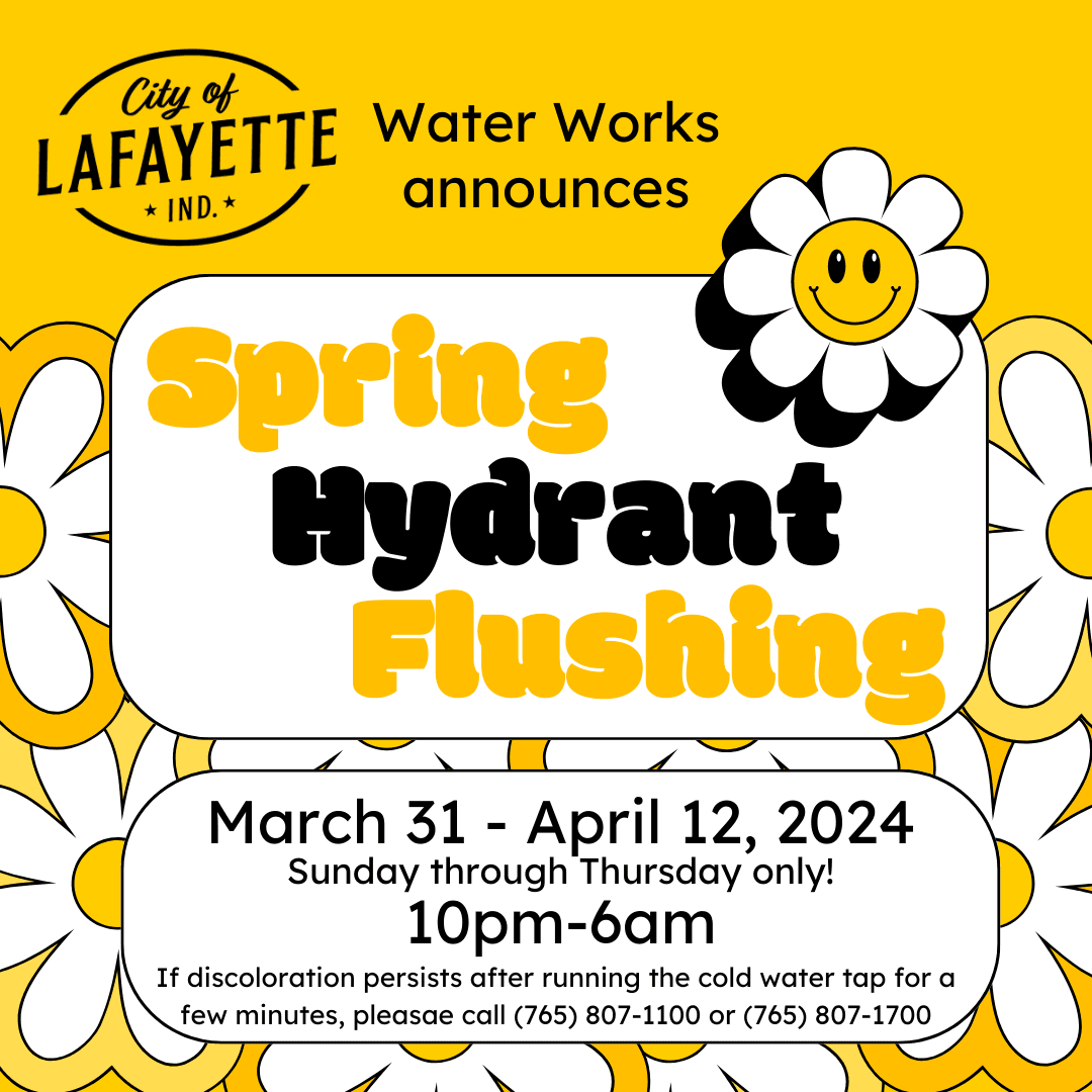 Spring Hydrant Flushing 2024