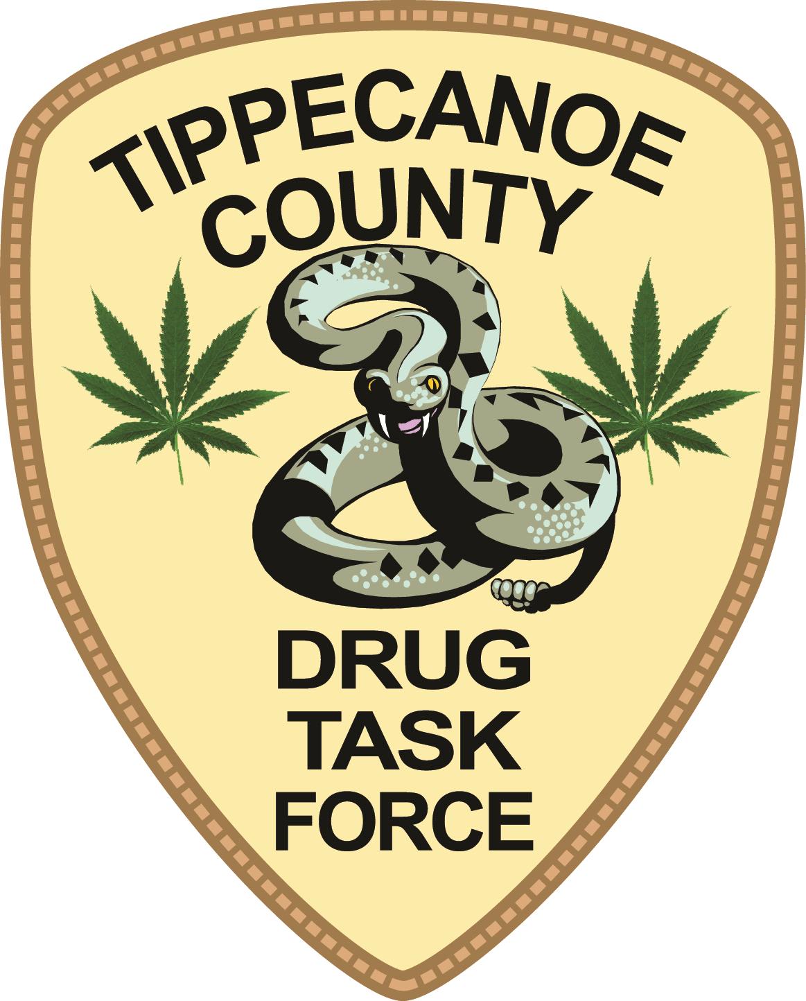 Tippecanoe County Drug Task Force Badge