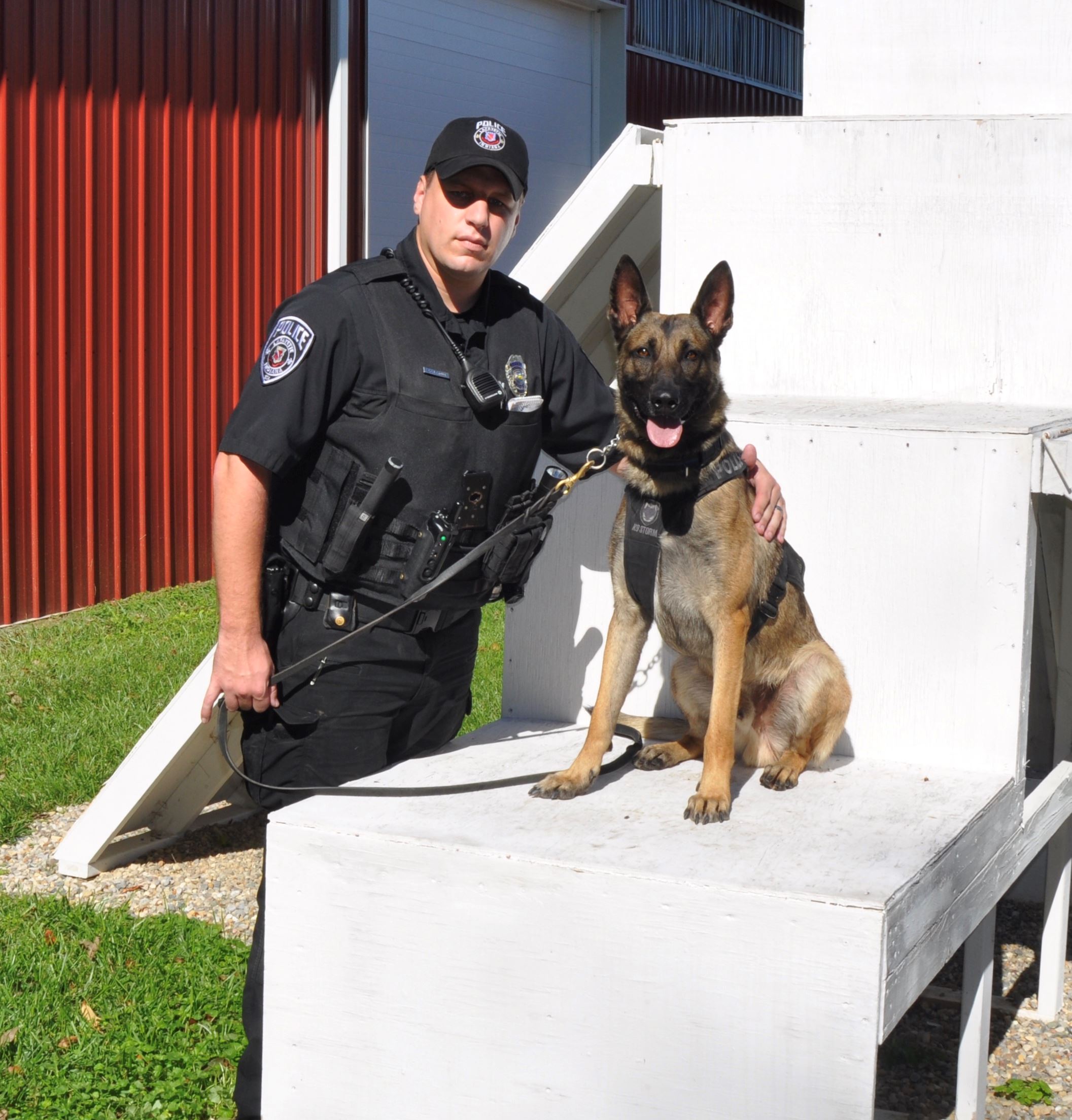 Officer Leroux and K9 Cezar 2017
